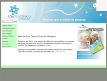 Tablet Screenshot of centroclinico.pt